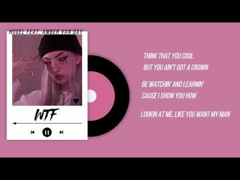 HUGEL feat. Amber van Day - WTF ( slowed+reverb+lyrics)