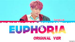 |Original| BTS JUNGKOOK - EUPHORIA Lyrics [Color Coded Han_Rom_Eng]