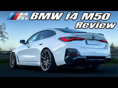 BMW i4 M50 544 PS Review | Vergleich Tesla Model 3 Performance | 0-100 | 100-200