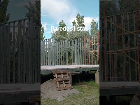 PAREDES LISTAS! Steel Framing desde CERO en Mainque - Parte 3