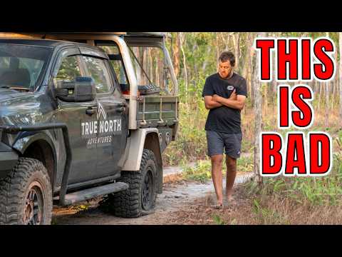 ILLEGAL Cape York camp... We had no choice!