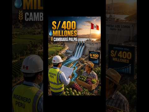 ¿POR QUÉ PALPA RECIBIRÁ UNA DE LAS OBRAS HÍDRICAS MÁS IMPORTANTES DEL PERÚ?
