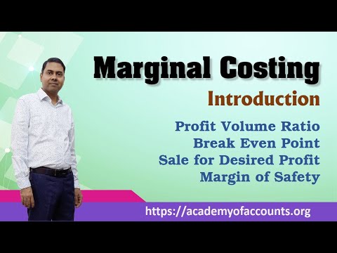 #1 Marginal Costing (Introduction) ~ Cost & Management Accounting (For CA/CS/CMA/B.Com/ M.Com)