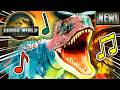Jurassic World - Carnotaurus | “Carno Carnage” | Official Music Video 🦖🎶 | Mattel Action!