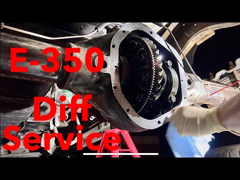 Ford Econoline Differential service How to | 96 E-350 Dana 60 full floating