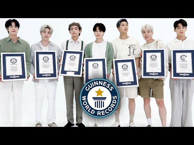 BTS enters Guinness World Records 2022 Hall of Fame