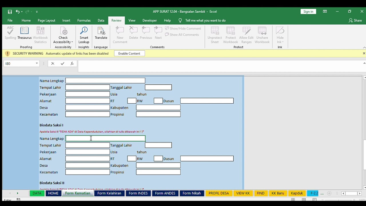 Yuk Buat F-2.29 Form Kematian