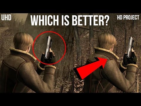 Resident Evil 4: Ultimate HD Edition VS HD Project Comparison | Which is Better?