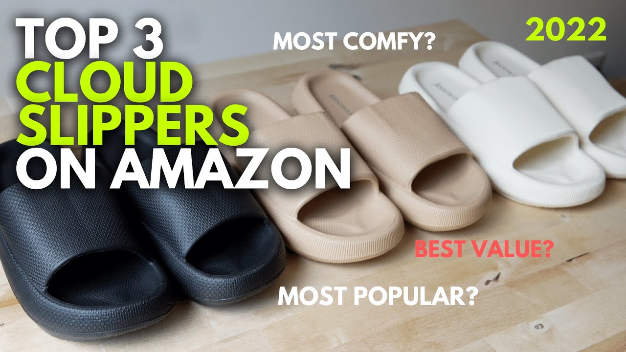 TOP 3 CLOUDFOAM SLIPPERS on AMAZON - Are they all the same