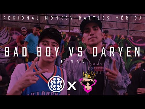BAD BOY VS DARYEN | REGIONAL MONKEY BATTLES MÉRIDA | FINAL | Intelecto Battles