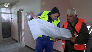 Започна основен ремонт на общежитието на езиковата гимназия в Хасково