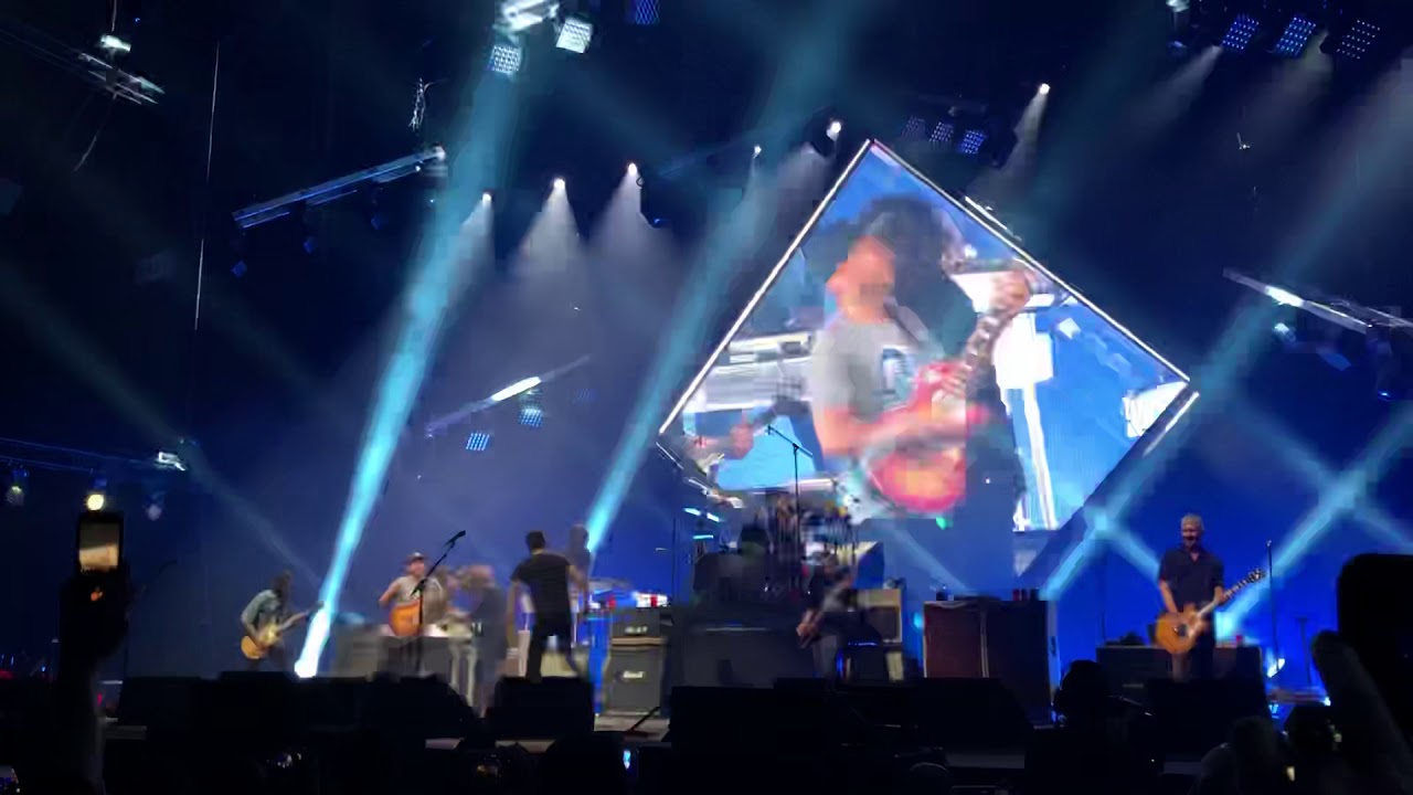 Foo Fighters - Mountain Song with Perry Farrell, Tom Morello & Zac Brown - Atlanta - 2/2/19 - YouTube