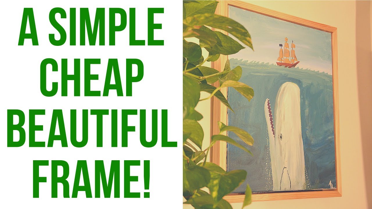 Craft the Perfect Frame for Your Canvas Art!