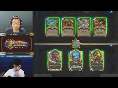SamuelTsao vs Shaxy - Hearthstone Grandmasters Asia-Pacific - Week 4