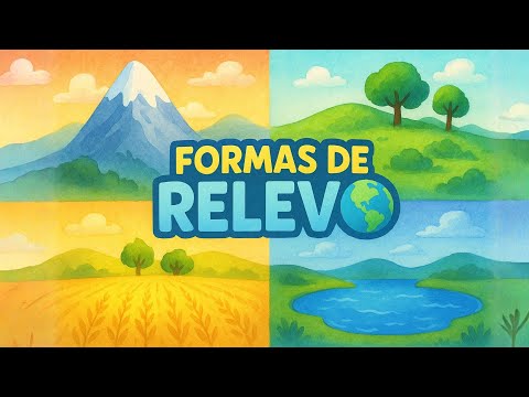 Landforms 🌎 Easy Geography for Kids | Mountains, Plateaus, Plains and Depressions