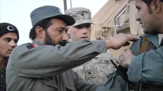 preview picture of video 'Soldiers Mentor Afghan Police - SSG Bernardo Fuller - 16th MPAD'