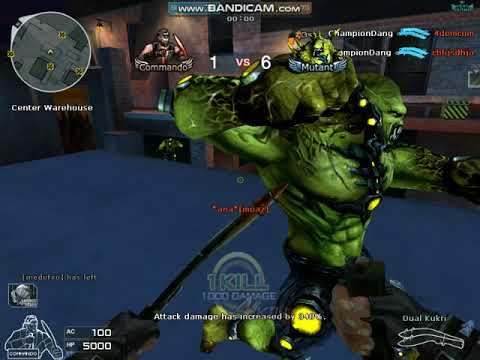 Crossfire NA: 9A-91-Jade HMX Zombie V4 Gameplay - Champion Dang