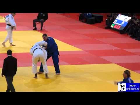 Judo 2012 Grand Slam Paris: Riner (FRA) - Wojnarowicz (POL) [+100kg]