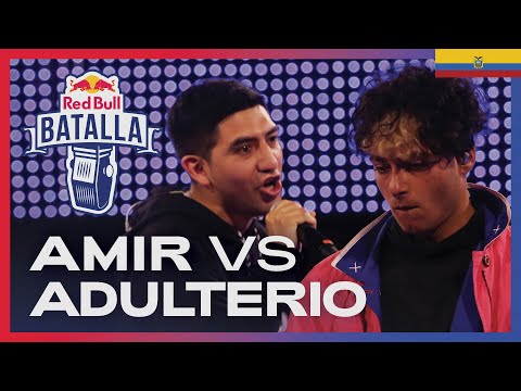 AMIR vs ADULTERIO - Cuartos | Red Bull Ecuador 2021
