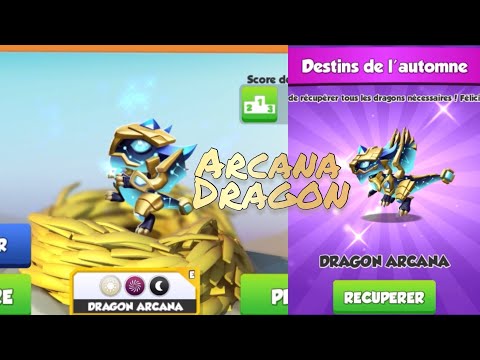 Hatching Arcana Dragon - dragon mania legend