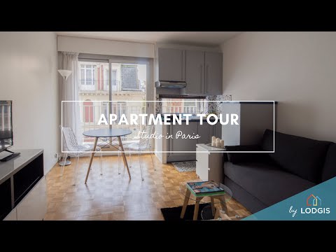 Apartment Tour // Furnished  22.4m2 in Paris – Ref : 10819658