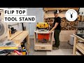 Flip Top Planer Sander Tool Stand Woodworking