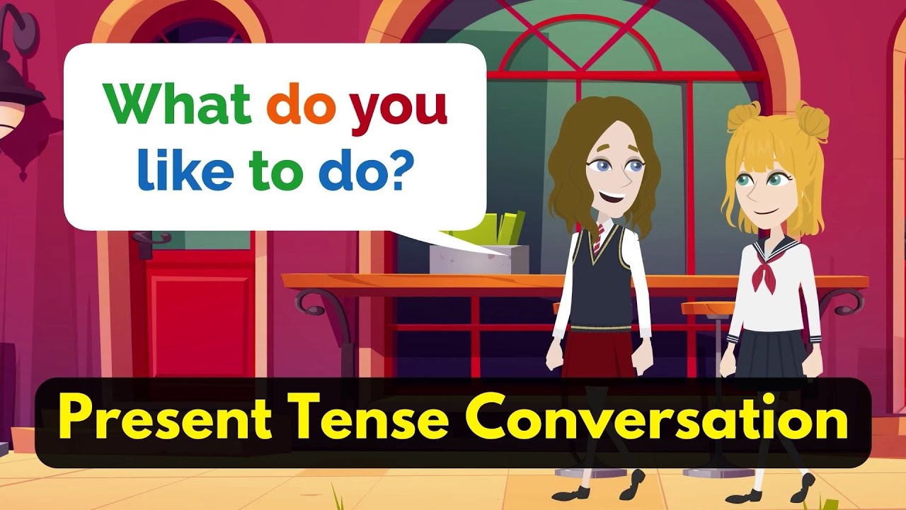 Present Tense English Speaking Practice | Learn English Through Conversation (For Beginners)