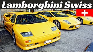 preview picture of video 'Lamborghini International Meeting - St. Moritz 2010 3/4'