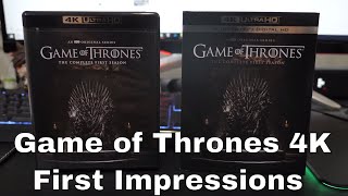 Game of Thrones 4K Blu-Ray First Impressions