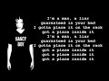 Placebo - Scared of girls (lyrics)