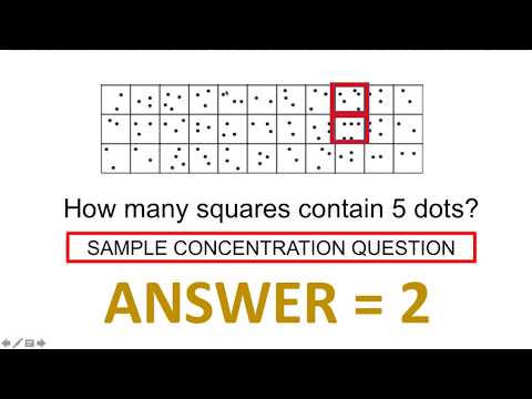 集中力テストの問題と回答(IQ TEST (Concentration Test Questions and Answers (IQ TEST))