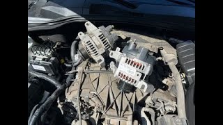 Chevy Camaro Alternator Replacement - Undercharge & Overcharge - Easy 10 Minutes Job