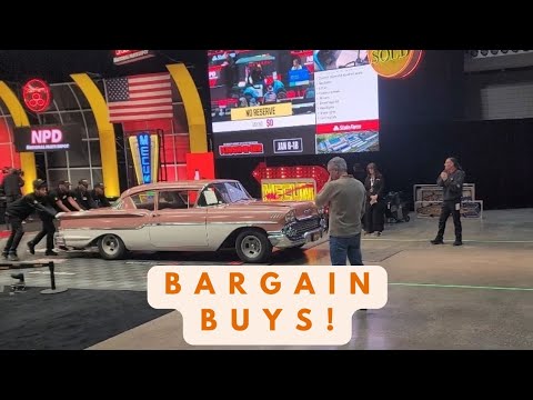 More Mecum: The Auction Bargains Keep Coming! Part Two Classic Cars & Vintage Trucks SOLD!