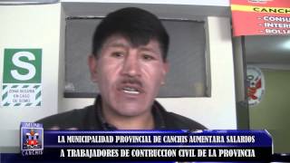 preview picture of video 'AUMENTO DE SALARIOS A TRABAJADORES DE CONSTRUCCION CIVIL'