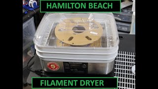 Food Dehydrator For 3D Printer Filament