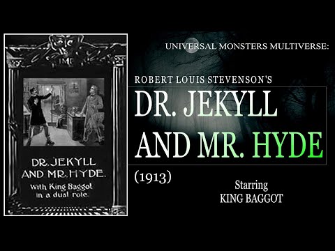 Dr. Jekyll and Mr. Hyde (1913) King Baggot, Jane Gail,silent FULL FILM | Universal Monsters universe
