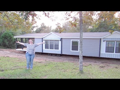 Manufactured Home Delivery in 1 Day (my Lula Mae Farmhouse)