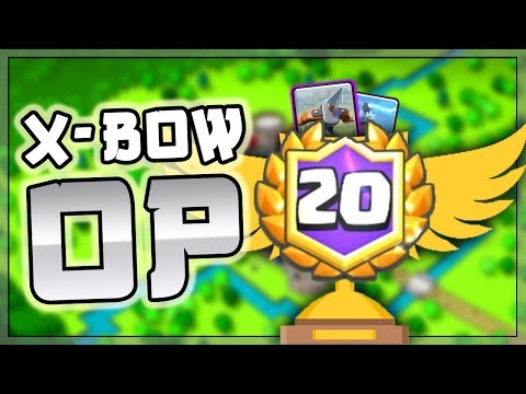 THE ULTIMATE 20 WIN X-BOW GUIDE!! || Beat ALL Matchups With This 20 Win X-bow Cycle Deck!