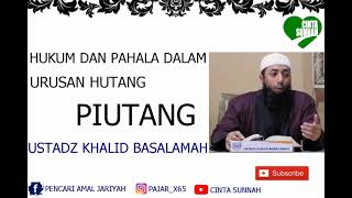 Download lagu BESARNYA PAHALA MEMBERI HUTANG KEPADA ORANG LAIN |- USTADZ KHALID BASALAMAH mp3 Download lagu BESARNYA PAHALA MEMBERI HUTANG KEPADA ORANG LAIN |- USTADZ KHALID BASALAMAH mp3