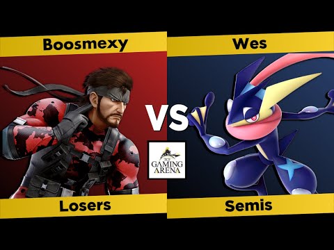 TCF Smash 4 Losers Semis - Boosmexy (Snake) vs Wes (Greninja) - SSBU Tournament