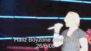 Boyzone One Kiss At A Time Aberdeen