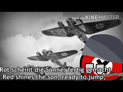 Rot Scheint Die Sonne - German Paratroopers Song