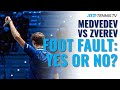 Foot Fault: Yes Or No? Controversy In Medvedev vs Zverev | Nitto ATP Finals 2021 Highlights