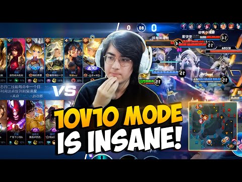 HAVE YOU EVER SEEN AN INSANE 10v10 MOBA MODE?