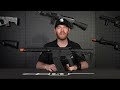 Product video for Zion Arms R15 Mod 1 Long Rail Airsoft Rifle with Delta Stock (Color: Grey)