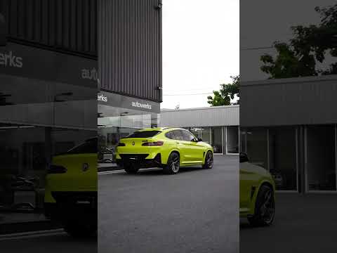 BMW X4M with Akrapovic Exhaust upgrades equipped with Akrapovic's carbon exhaust tips.
