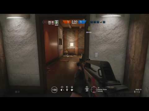 Rainbow Six Siege - Caveira is DEADLY  (Soap Solo play)