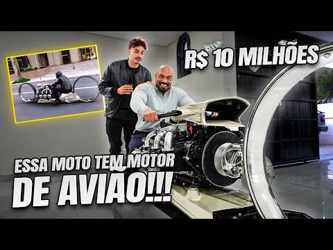 BISTECONE E BALESTRIN INVADIRAM UMA GARAGEM MILIONÁRIA - MOTO DE 10 MILHÕES DE REAIS !!!