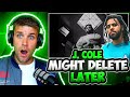 THE BARS ON THIS 😭 | Rapper Reacts to J. Cole - Might Delete Later, Vol. 1 (First Reaction)