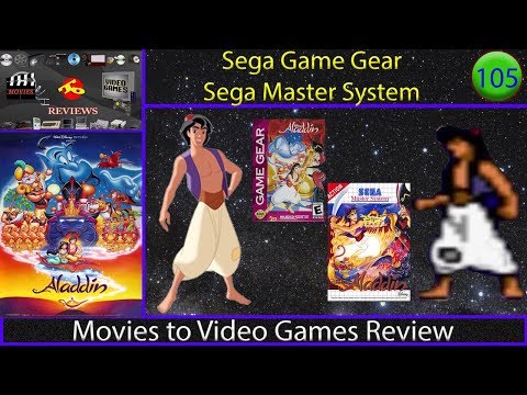 Movies to Video Games Review - Disney's Aladdin (Game Gear / Sega Master System)